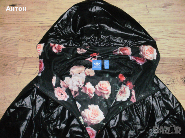 ADIDAS оригинално дамско тънко яке 38, снимка 3 - Якета - 44698732