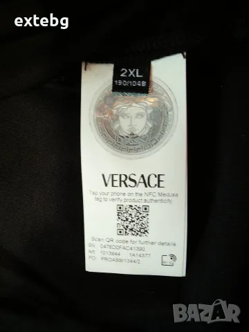 VERSACE нова оригинална тениска XXL, снимка 12 - Тениски - 55246291