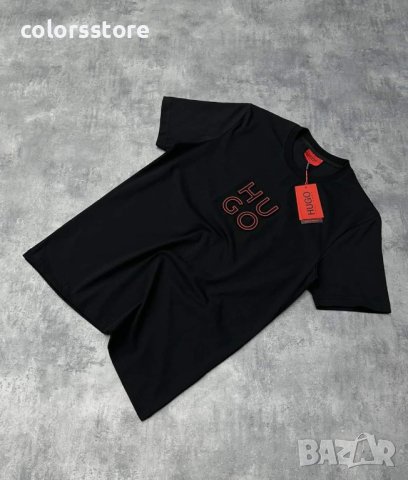 Мъжка Черна тениска Hugo кодVL36B, снимка 1 - Тениски - 44241680
