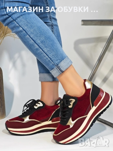 ДАМСКИ МАРАТОНКИ - код: Д06006, снимка 3 - Маратонки - 52120933