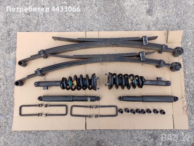 Mitsubishi L 200, ресори, амортисьори и пружини , снимка 2 - Части - 49896744