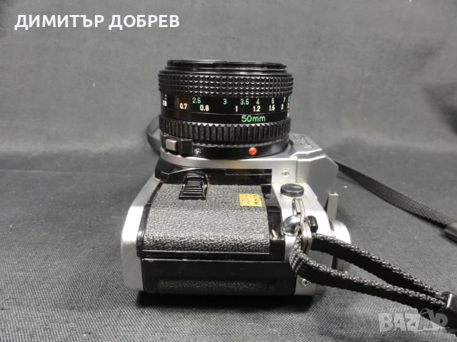 CANON AT-1 SLR ФОТОАПАРАТ С ОБЕКТИВ FD 50mm 1:1,8, снимка 7 - Фотоапарати - 51428829