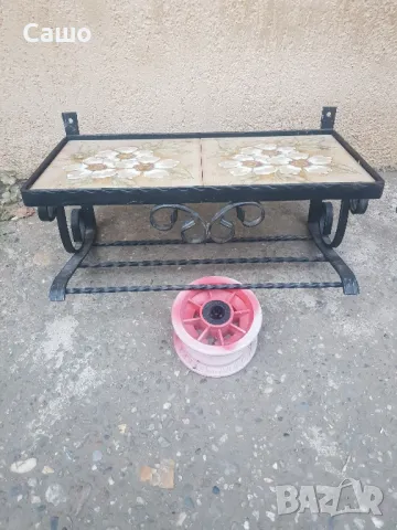 Закачалка портманто ковано желязо , снимка 8 - Закачалки - 47285592