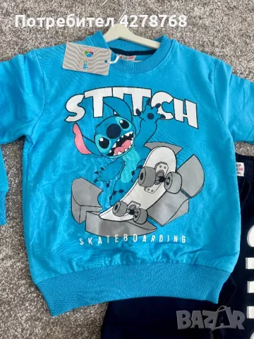 Детски комплект с дълъг ръкав STITCH, снимка 2 - Детски комплекти - 49234603