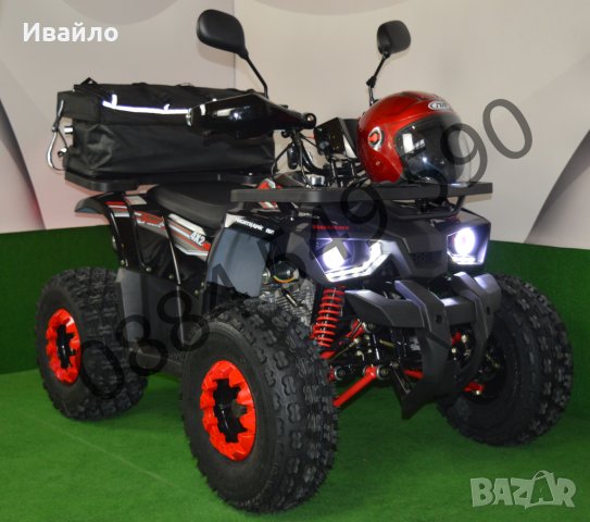 Бензиново ATV 150cc Monster Hunter с лед фарове, разцветки и гаранция, снимка 2 - Мотоциклети и мототехника - 35567318