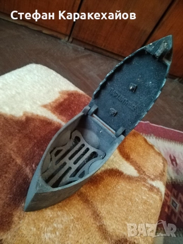 Стара ютия на жар , снимка 5 - Други ценни предмети - 53690044