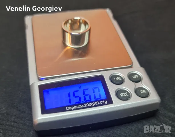 Дамски сребърни пръстени проба 925. Размер: 54-53, снимка 12 - Пръстени - 49829813