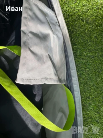 НАДУВАЕМ ФОРСЕЛТ ЗА КЕМПЕР- KAMPA MOTOR RALLY AIR PRO 260 XXL.ВИСОЧИНА НА МОНТАЖ МЕЖДУ 280-295 СМ, снимка 13 - Палатки - 51378058