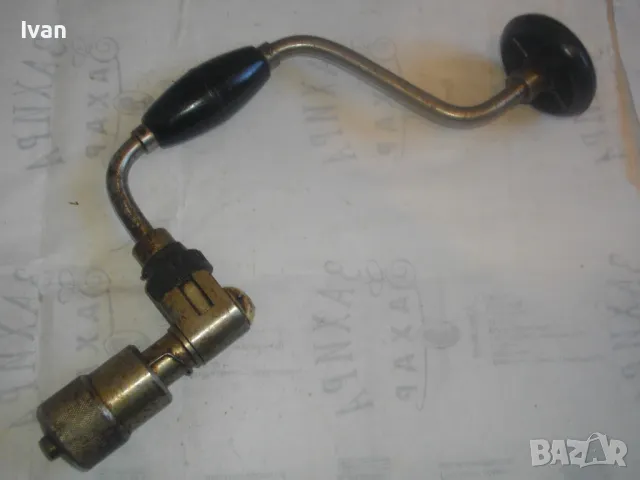 РУСКА СССР СОЦ РЕВЕРСИВНА СТАРО КАЧЕСТВО РЪЧЕН МАТКАП ДРЕЛКА БОРМАШИНА 370мм/13мм захват Завод ЧИЗ