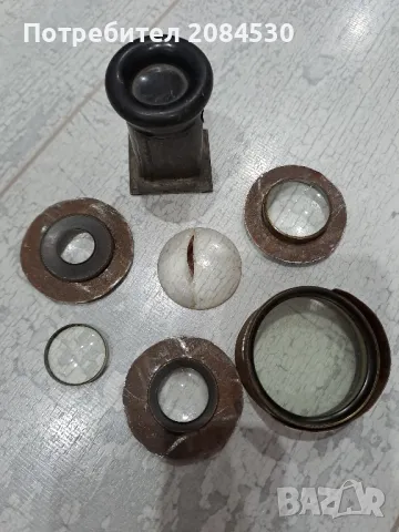 Фотографски обективи; лупи;лещи, снимка 2 - Антикварни и старинни предмети - 49290652