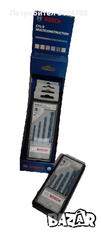 Комплект Bosch многофункционални свредла CYL-9 Multiconstruction-4 части, 2607010521, снимка 3 - Винтоверти - 36186693