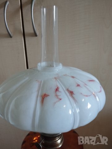 Стара газова /газена/ лампа, снимка 4 - Антикварни и старинни предмети - 41471837