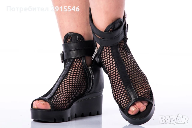 Летни боти от Естествена кожа .Промоция -НОВО!, снимка 2 - Сандали - 51309565