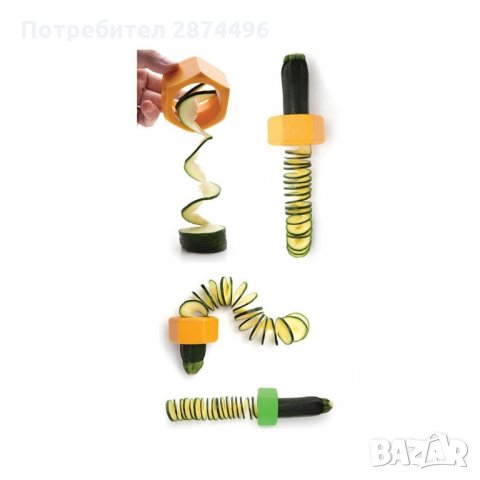 1183  прибор за спирали за декориране на салати и ястия, снимка 7 - Други стоки за дома - 35727626