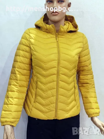 Пролетно яке код 11 - горчица, снимка 2 - Якета - 48984108