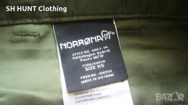 NORRONA Finnskogen Hybrid Pants размер XS за лов риболов хибриден панталон - 1965, снимка 18 - Екипировка - 53237642