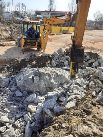 Чук за разбиване на бетон услуги с багери изкопи насипи, снимка 5 - Кърти, чисти, извозва - 35864363