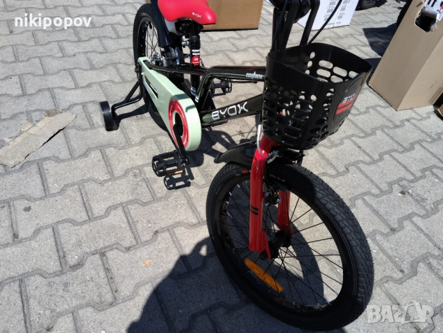 BYOX Велосипед 18" CYBER черен, снимка 4 - Велосипеди - 53772849