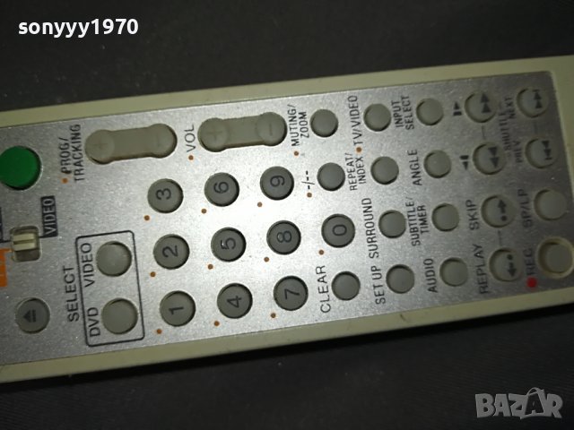 SONY DVD VIDEO REMOTE-COMBO 2004231113, снимка 7 - Дистанционни - 40423186