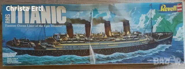 Revell 5215 R.M.S. Titanic 1:570 – Рядък винтидж модел