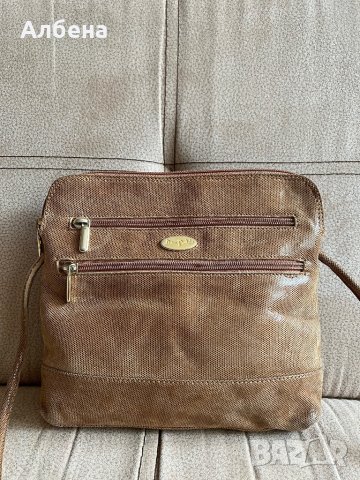 Нова дамска чанта през рамо естествена кожа, снимка 2 - Чанти - 41103692