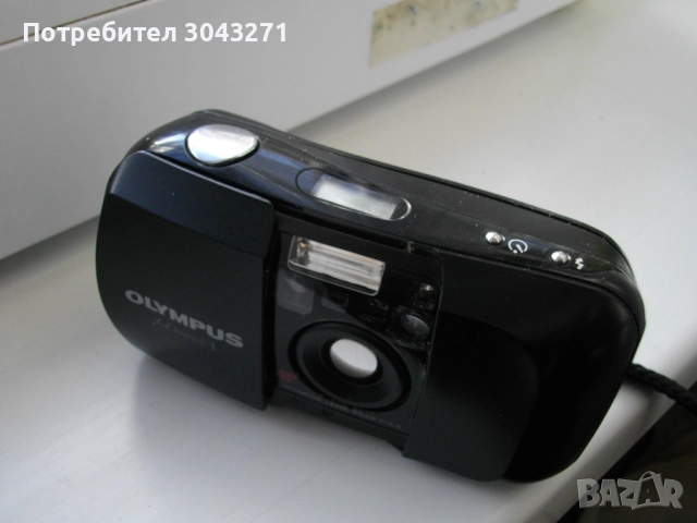 ОЛИМПУС МЮ 1- черен, снимка 2 - Фотоапарати - 52944038