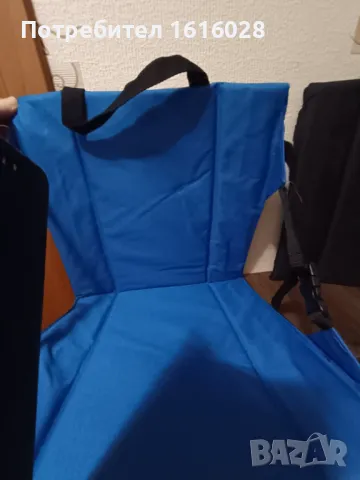 Сгъваем текстилен стол Froyak за къмпинг,пикник,риболов,плаж., снимка 3 - Къмпинг мебели - 50366580