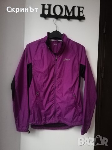 Дамска ветровка #Asics, M, Отлично състояние! , снимка 4 - Якета - 41595731