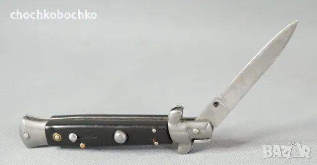 Стар АВТОМАТИЧЕН СГЪВАЕМ НОЖ, снимка 2 - Антикварни и старинни предмети - 47832749