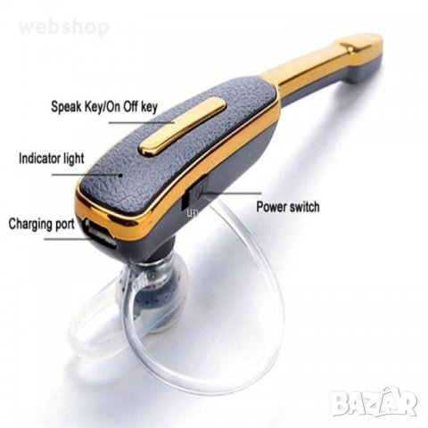 Удобно Bluetooth хендсфри / Блутут Слушалка за кола HM1100, снимка 3 - Слушалки, hands-free - 35770799