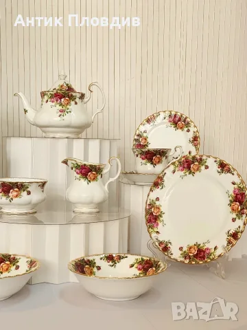 Сервиз за двама Royal Albert - 14части, снимка 4 - Сервизи - 56019322