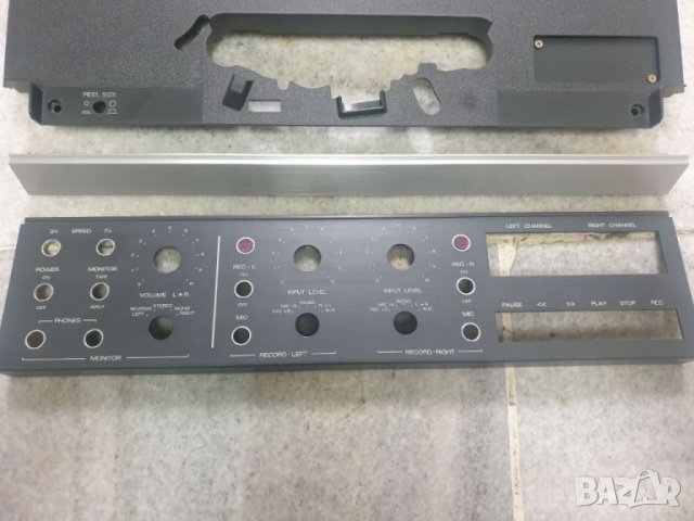 Комплект предни панели с лайсните за ролков магнетофон Revox B77 В отлично състояние. Комплекта за 1, снимка 3 - Аудиосистеми - 40535079