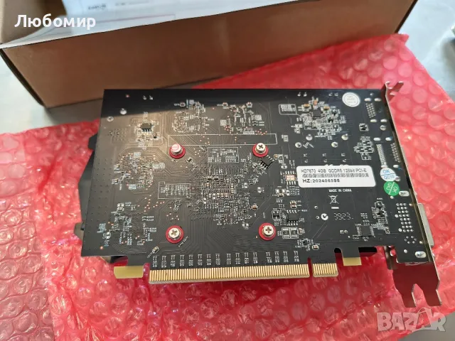 HD7670 графична карта, 4GB GDDR5 графична карта 128bit 1000MHz честота PCIe 2.1 за, VGA, графична
, снимка 10 - Геймърски - 49515088