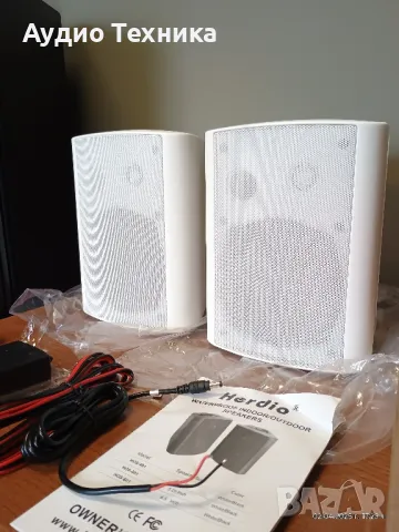 Активни Bluetooth колони Herdio. Чисто нови., снимка 2 - Тонколони - 49770457