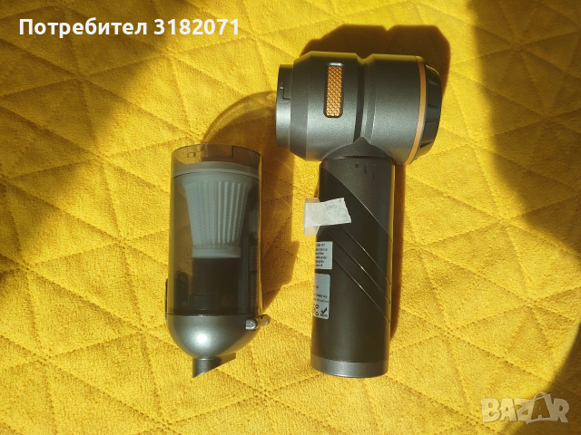 16-20kPa безжична прахосмукачка със сгъваща се дръжка, с 2 функции - засмукване и издухване, снимка 4 - Прахосмукачки - 53692377