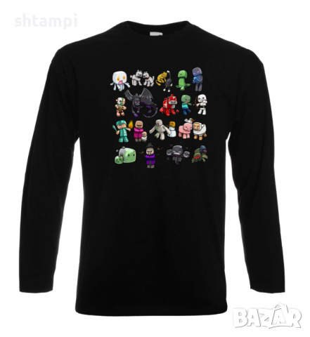 Мъжка тениска майнкрафт Minecraft 8,Minecraft,Игра,Забавление,подарък,Изненада,Рожден Ден., снимка 9 - Тениски - 36496390