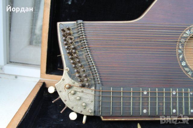 Немски струнен музикален инструмент , снимка 3 - Струнни инструменти - 41521306