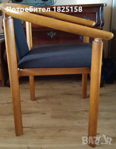 Трапезни датски ретро столове комплект 2 бр., снимка 2 - Столове - 41100117