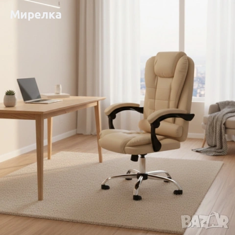 Ергономичен офис стол с лумбална опора , снимка 2 - Столове - 53769611