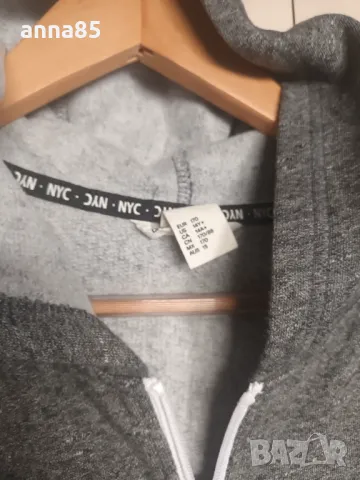 Сив суичър Н&М, размер 170см., снимка 2 - Суичъри - 47640323