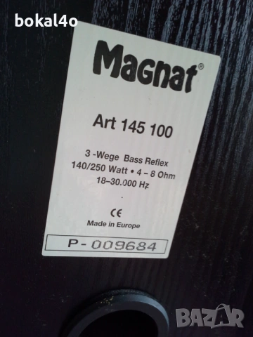 Magnat Art 145 100, снимка 6 - Тонколони - 53871027