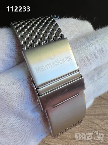 БАРТЕР MeisterSinger Perigraph Automatic 43mm, снимка 12 - Мъжки - 55789748