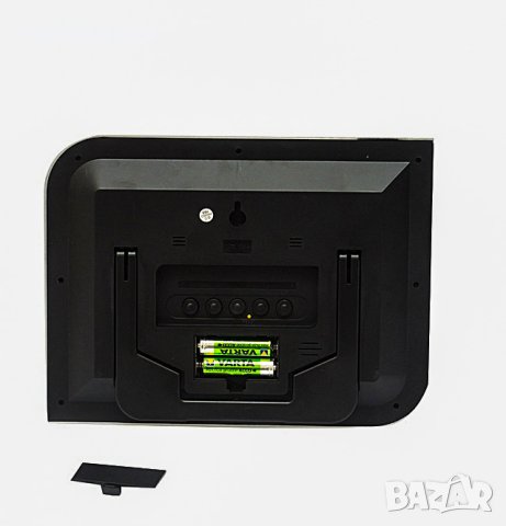 НОВ ДИГИТАЛЕН СТЕНЕН ЧАСОВНИК С ТЕМПЕРАТУРА.LCD ЕЛЕКТРОННИ СТЕННИ ЧАСОВНИЦИ С ГОЛЕМИ ЦИФРИ, снимка 6 - Стенни часовници - 25458862