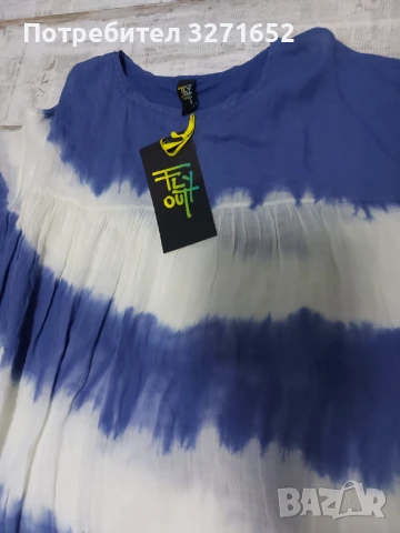 Рокля памук 2ХЛ, снимка 2 - Рокли - 50831908