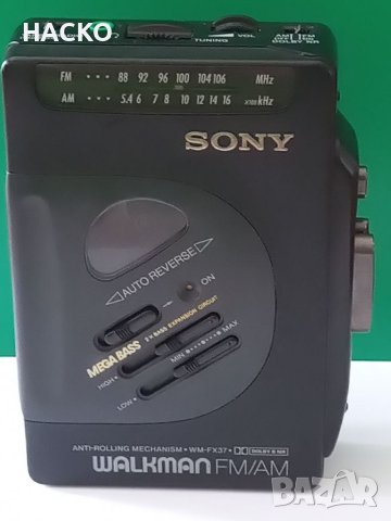 SONY WM FX37 Walkman с Радио Made in Japan, снимка 2 - Други - 40796545