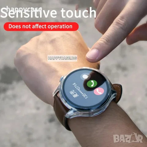 Huawei Watch GT6 46 41mm / GT6 Pro 46mm / 360° Твърд удароустойчив кейс с протектор, снимка 4 - Смарт часовници - 52044318