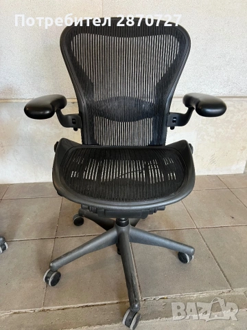 Herman Miller Aeron Classic, снимка 1 - Столове - 49595016