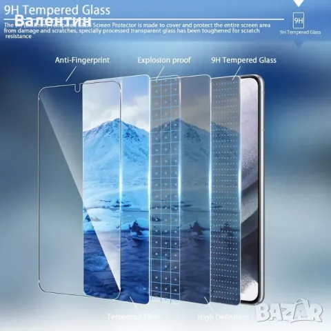 2бр Samsung Galaxy S24 Ultra скрийн протектор, снимка 2 - Калъфи, кейсове - 49319107