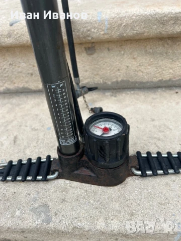 Немска помпа за гуми, снимка 2 - Аксесоари за велосипеди - 51080968