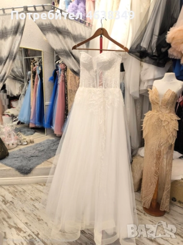 Булчинска рокля, снимка 2 - Рокли - 52250024